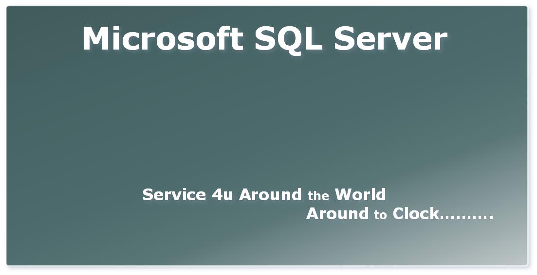 SQL Server Support Services